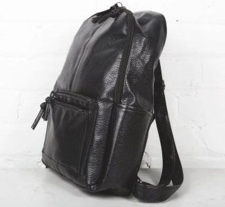 Black fashion women backpack