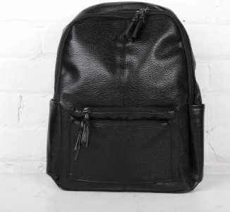 Black fashion women backpack
